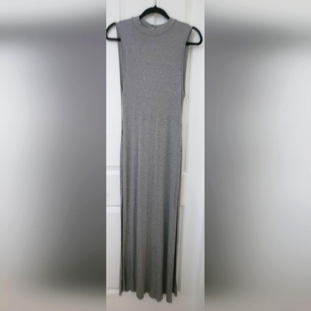 Y2K Windsor High Slit Bodysuit Maxi